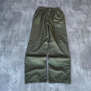 Vintage Y2K ICREEK Forest Green Technical Athletic Sweatpants
